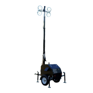 Genset trailer light tower