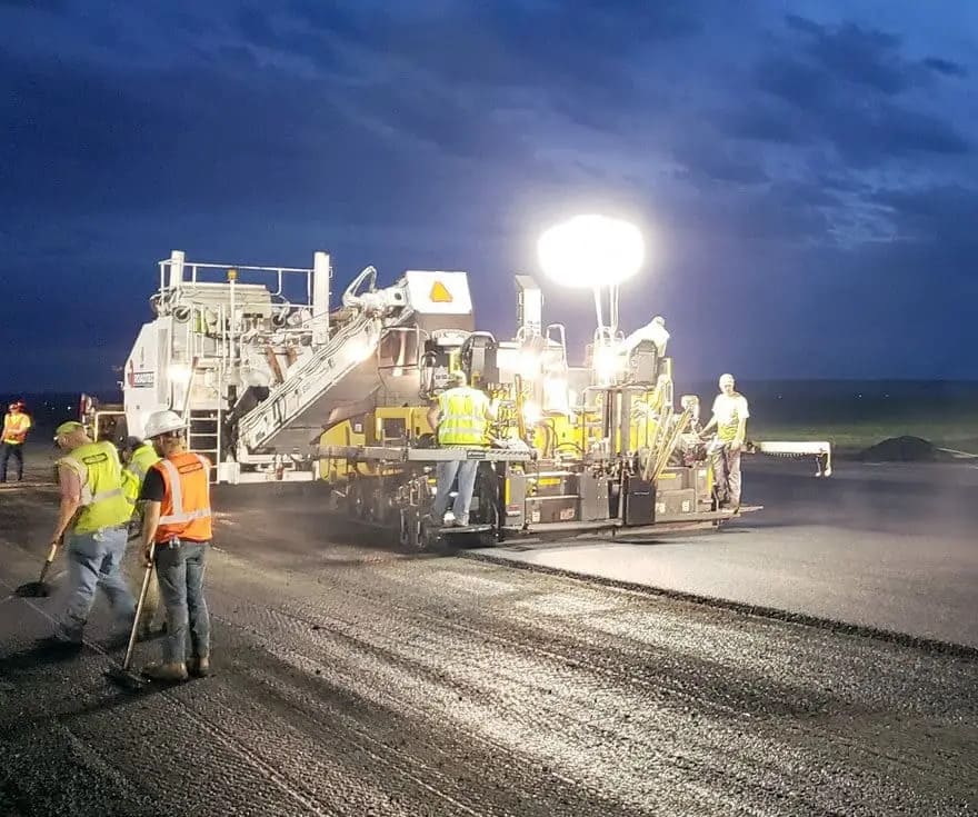 portable led balloon light for construction sites