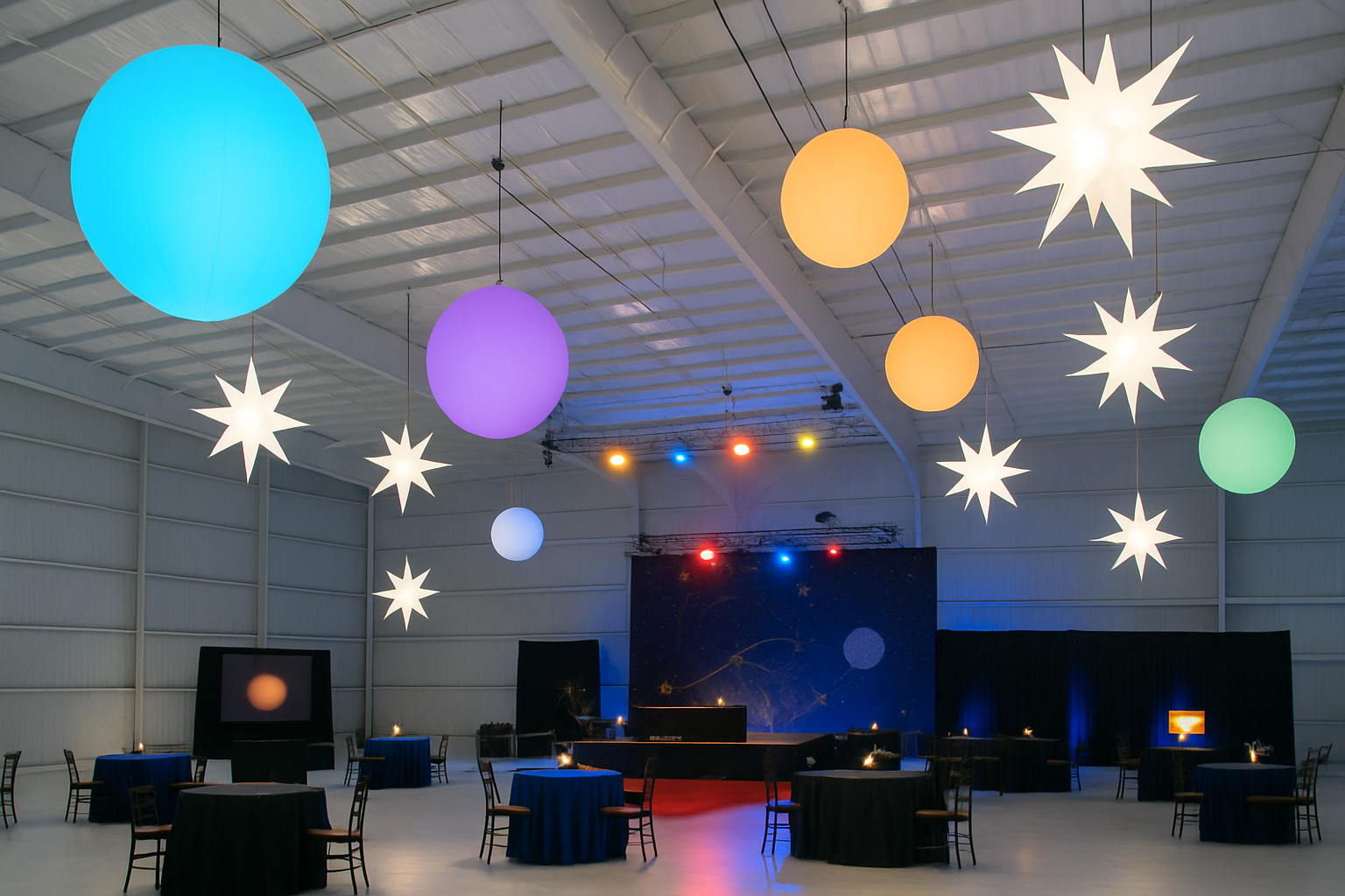 hanging balloon light