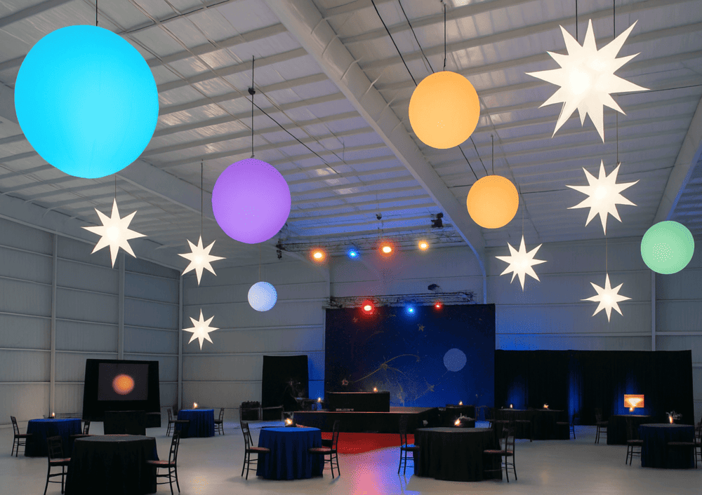 hanging balloon light