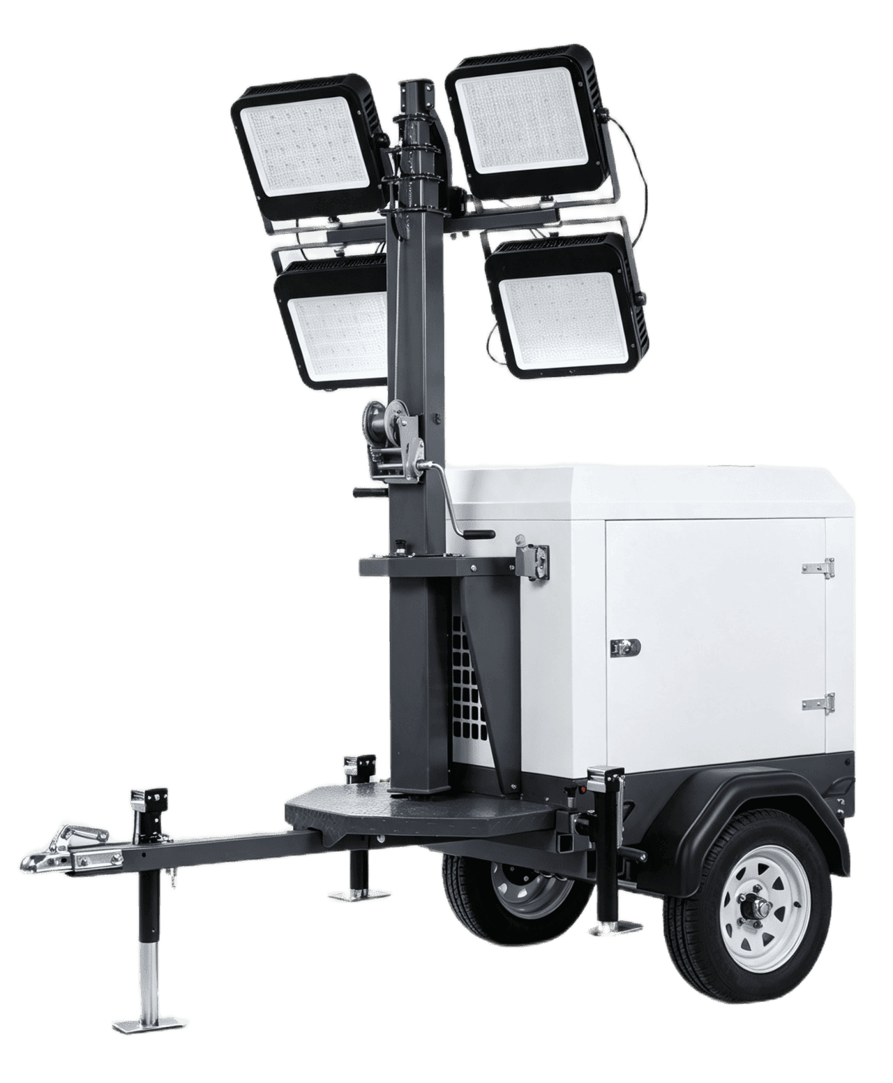 water cooled engine powered lighting tower yltw g