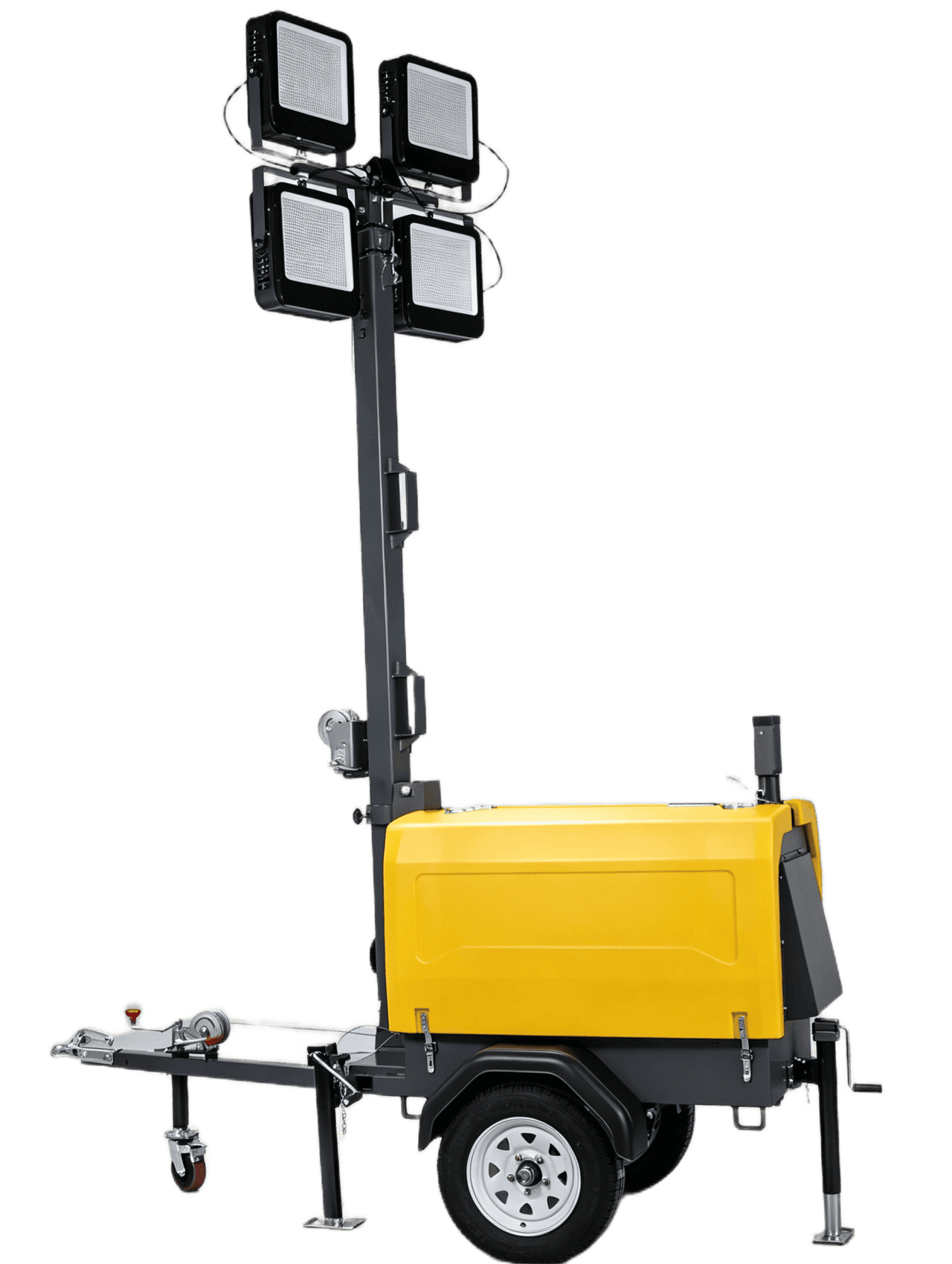 Water-Cooled Series Engine-powered Lighting Tower